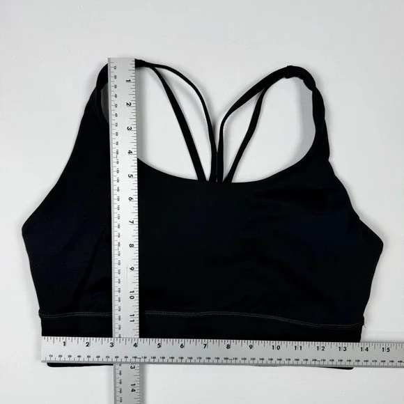 CALIA Sports Bra Women Large Black Excellent Strappy Back WAX14712 - Picture 8 of 10